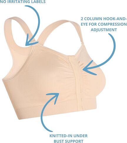 CAREFIX Bella Front Closure Comfort/Sleep Bra #3212 in Kuwait