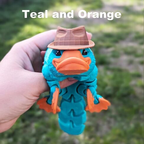 براتيبوس مفصلية ثلاثية الأبعاد ، ألعاب حيوانات ديناميكية مرنة ، حشوات سلة عيد الفصح مملوءة ببيض عيد الفصح ، ألعاب تملأ للبالغين ل ADHD التوحد (6 بوصة صغيرة) in Kuwait