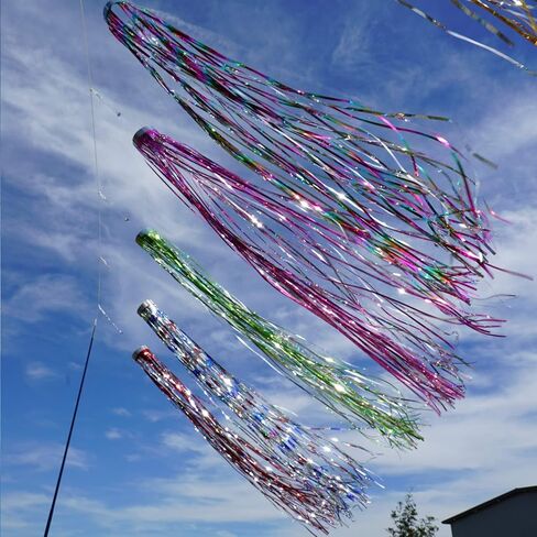 في Breeze 9052 Silver Holographic Mylar Windsock in Kuwait