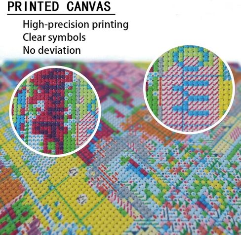 Ghost Stamped Cross Stitch Kits for Beginner, Halloween Needlepoint Counted Cross Stitch Embroidery Kits for Adults, 11CT Daisy Flowers Dimensions Counted Cross-Stitch Patterns Arts Craft Kits in Saudi Arabia