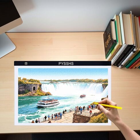 A3 LED Light Pad for Diamond Art ، USB مدعوم من 3 مستويات سطوع مع مقاطع وفن الماس أطقم DIY ، والملحقات للتتبع ، الرسم ، الرسم ، الرسوم المتحركة in Saudi Arabia