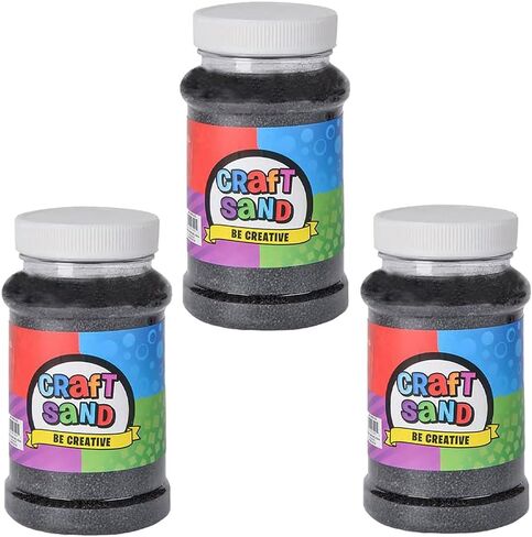 The Dreidel Company Craft Sand Art for Kids, Sand Play DIY Drawing, Messy Play, Sensory, Sand Decorations, 22 Oz, Red (3-Pack) (Purple, 3-Pack) in Saudi Arabia