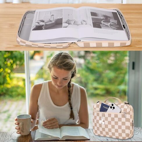 Bible Case for Women, Bible Covers Bible Carrying Book Case for Women Girls with Detachable Shoulder Strap in Saudi Arabia