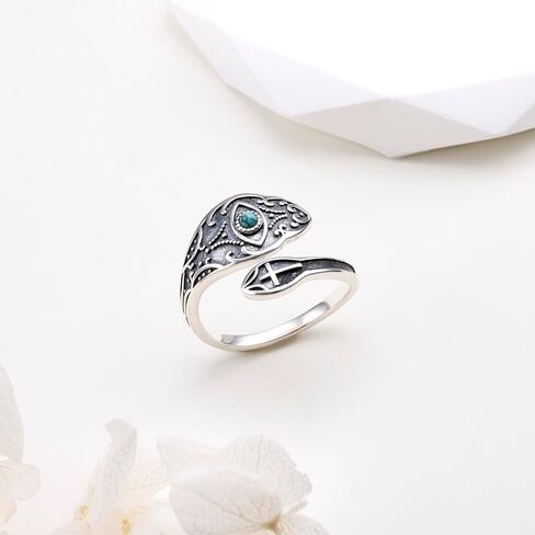 DAOCHONG Daisy Flower Ring Sterling Silver You Are My Sunshine Adjustable Thumb Ring Jewelry For Women Girls in Saudi Arabia