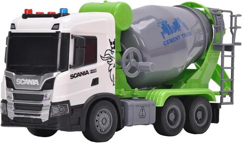 Official License Scania Kids Cement Truck Toy Friction Powered Cement Truck Toy with Lights and Sounds in Saudi Arabia