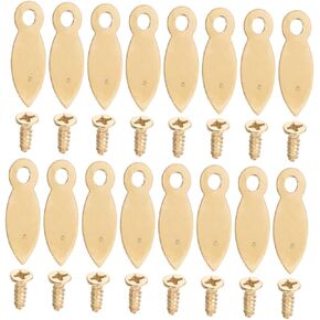 NUOBESTY 200Pcs Picture Frame Fasteners Hardware Accessories for Easy Installation and Repair of Various Photo Frames for Enhancing Decorative Appeal and Versatile