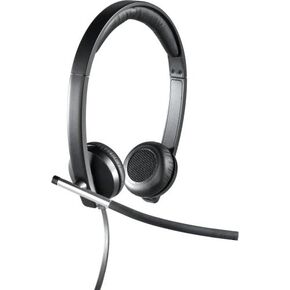 Logitech Usb Headset Stereo H650e - Stereo - Usb - Wired - 50 Hz - 10 Khz - Over-The-Head - Binaural - Supra-Aural - Noise Cancelling Microphone "Product Category: Audio Electronics/Headsets/Earsets"