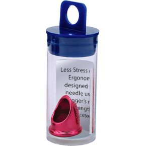 Colonial Needle Roxette Thimble Small Red