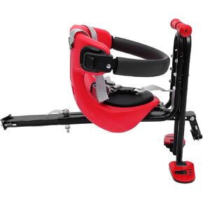 POPETPOP 1Pc Safety Seat for Front Mount Bike Carrier with Gear Pedal for Growing