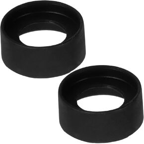 ARTIBETTER 2pcs Microscope Eyepiece Guards Rubber Eyecups for Protection Easy to Attach Cover for Lab and Outdoor Use Reduces Eye Strain and Glare