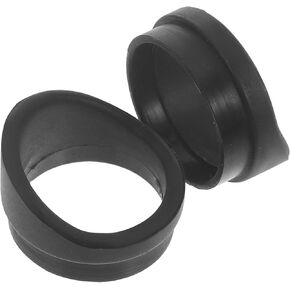 Angoily 2Pcs Rubber Eyepiece Covers Replaceable Eye Shields for Microscope and Telescope Comfortable Fit for Enhanced Viewing Experience for Science Enthusiasts and Researchers