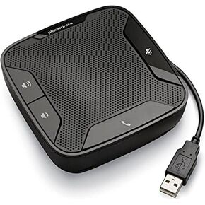 Plantronics Calisto 610-M Portable USB Speakerphone Optimized for Microsoft Lync, Skype and UC 201869-02,Black