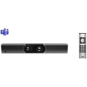 TWA Yealink Bundle of A30-010 MeetingBar with VCR20 Remote Control for Microsoft Teams Works with Zoom, RingCentral, Vonage, Teams Connects to PC, Mac with TWAComm Microfiber Cloth