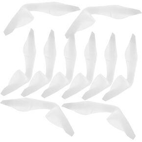 SEWACC 10Pcs Nose Bridge Strips for Masks Fogging Nose Cushions for Comfortable Breathing Mask Accessories for Outdoor Activities and Glasses Wearers