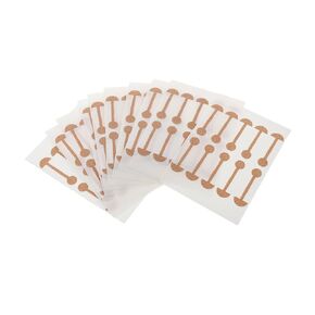 10pcs Soft Elastic Nose Strips for Wing Shaping Comfortable Self Adhesive Patches for Wide Nostrils Nose Contour for Adults