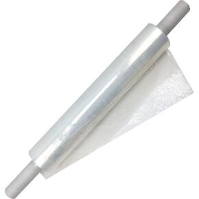 Stretch Film/Wrap for Packaging, Shipping, and protection (Large Wrap 20" x 1000' 80G With Handle 1 pack)