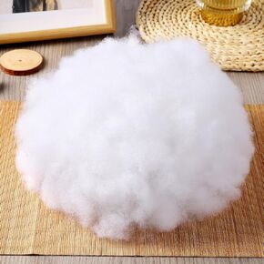 11 Ounce Premium Polyester Fiber Fill Stuffing for Stuffed Animals, DIY Crafts, Pillows. Soft, High Loft, Machine Washable(0.67Lbs)