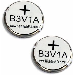 High Tech Pet Single Electronic Collar Battery for Model MS-4 and MS-5, 2-Count