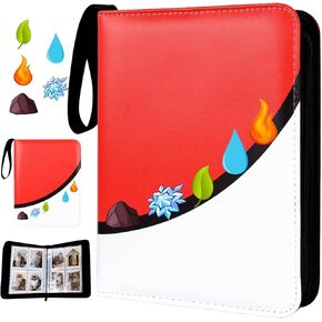 Card Collection Binder, 400 Pockets Trading Card Album with Sticker, Card Folder for TCG Sports Cards