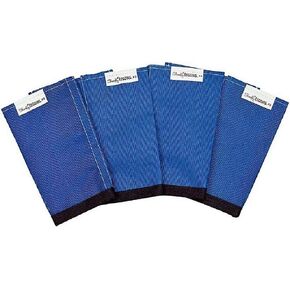 SHOOFLY Horse Leggins, Patented Loose Fitting Boots, Breathable Plastic Mesh (Blue/Pony & Donkey)