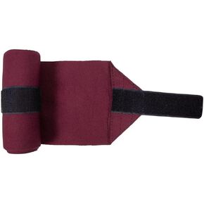 Small Standing Bandage Wraps for Horses | Color Black for Small Breeds | User-Friendly Length | Durable Knit Poly Fiber | Ideal Post-Exercise Support | Secure Closure