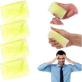 4PCS Skin Picking Fidget Pads with Tweezer - Trichotillomania & Dermatillomania Hair Pulling Fidget Toys - Anxiety Stress Relief for Adults - Reusable Silicone Picky Pad Focus Tool for ADHD