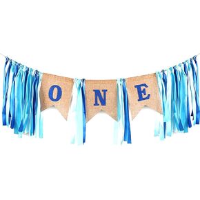 Elegant Letter Hanging Banners Charm Stable Banners for Baby 1st Birthday Party and Baby Showers Decoration