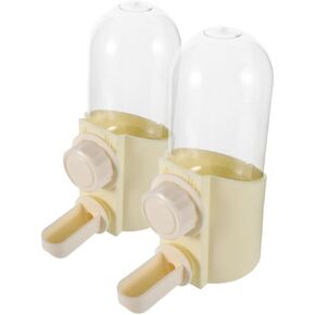 2pcs Bird Water Dispenser Automatic Water and Food Feeder for Small Birds Pigeon Parrot and Quail Source for Cages Easy to Use and Clean