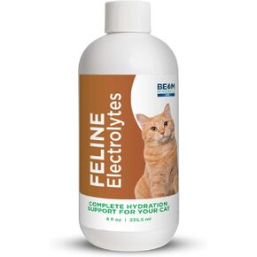 Beam Minerals Complete Feline Electrolytes | Full-Spectrum Electrolytes for Cats | 8 Fl Oz