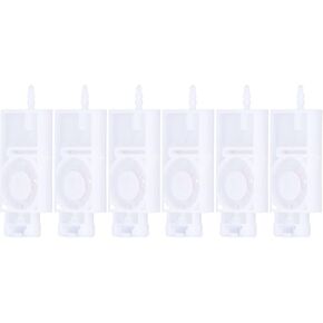 6pcs ink pamper ، l1800 dtf ink استبدال لـ XP600 Printerwhite 1390 Printers & Accessories Head Inkjet inkjet straphular pp (White)