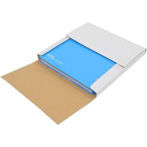 25 Packs White Vinyl Record LP Shipping Mailer Boxes, 12.5in*12.5in*1in Record Mailers, Album Paper Box, Record Album Mailer