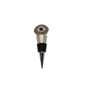 Handmade Oxidized Silver Eyeball Wine Bottle Stopper