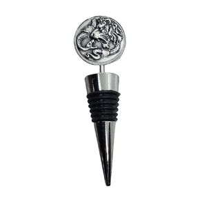 Handmade Lion And Snake Wine Bottle Stopper