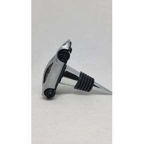 Wine Bottle Stopper for Tesla Roadster - Unique gifts for Tesla - Bar and Wine Accessories - Limited Edition Silver
