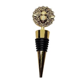 Handmade Golden Bee Wine Bottle Stopper