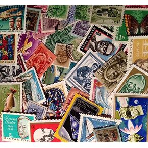 1,000 Different Worldwide Stamps