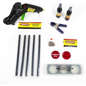 Starter Wiring Sealing Kit - Economical All-in-One Kit with 80W Glue Gun, 1 Mould, Clamp, Sealant Sticks, Butt Connectors, Mould Release & Wire Cleaner