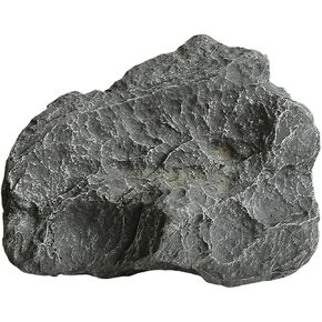 Artificial Faux Landscape Rock Decorative Stone Grey Realistic Multipurpose Garden Decoration Yard Ornament, 27x18x26cm