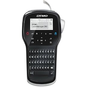 DYMO 1815990 LabelManager 280, 2 Lines, 4w x 2 3/10d x 7 9/10h
