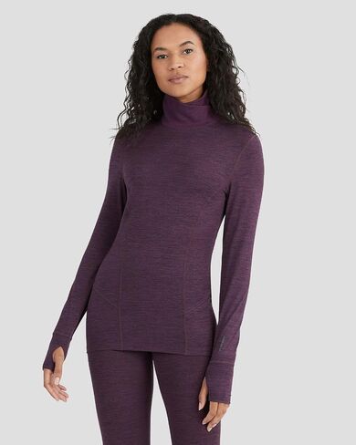 Terramar Women's Cloud Nine 4-Way Stretch Brushed Turtle Neck in Saudi Arabia