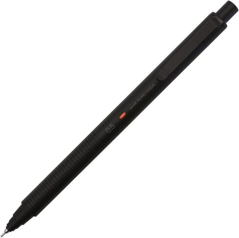 Uni Metal Case + Uni Refill 0.5mm HB, Black slim pen case in Kuwait