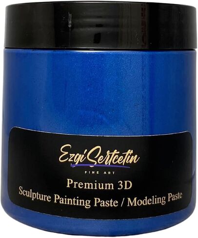 3D Sculpture Painting Paste|Texture Paste|Decorative Plaster|Ready to Use|Unique Colors|Ideal for Artwork|Stencil|Flowers|Texture|Art Relief|New Formula| 6 oz (Neon Pink) in Saudi Arabia