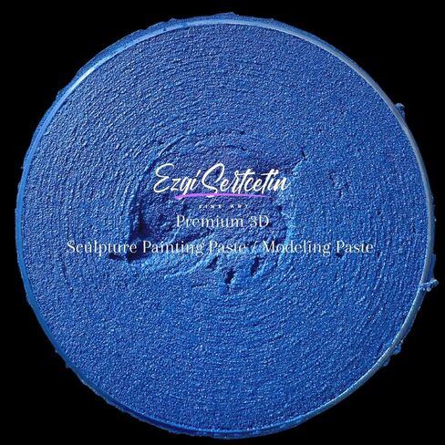 3D Sculpture Painting Paste|Texture Paste|Decorative Plaster|Ready to Use|Unique Colors|Ideal for Artwork|Stencil|Flowers|Texture|Art Relief|New Formula| 6 oz (Neon Pink) in Saudi Arabia