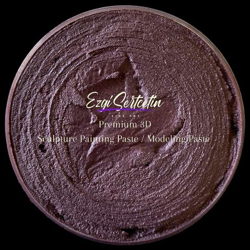 3D Sculpture Painting Paste|Texture Paste|Decorative Plaster|Ready to Use|Unique Colors|Ideal for Artwork|Stencil|Flowers|Texture|Art Relief|New Formula| 6 oz (Neon Pink) in Saudi Arabia