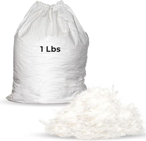 NEXTGEN Premium White Down/Goose Feathers 10/90 Stuffing & Fill Hypoallergenic Pillow Filling, restuffing, Fluffing, for Cushions, Comforters, Jackets -for DIY Projects and Home Décor in Kuwait