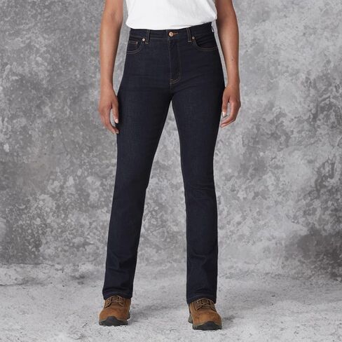 Dickies Women's Perfect Shape Denim High Waist Bootcut Jean in Saudi Arabia