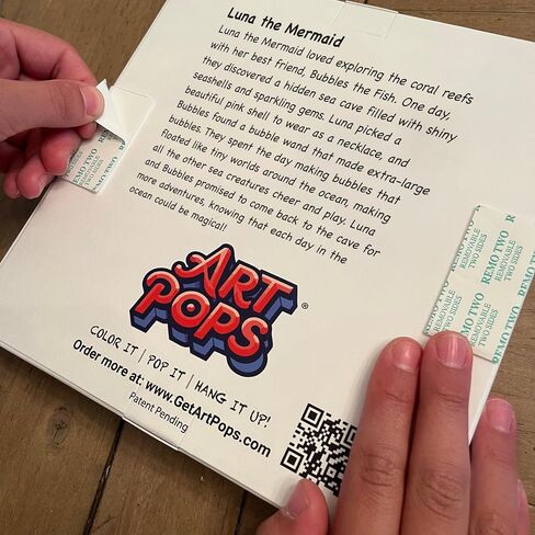 صناديق تلوين ArtPops-مجموعة مربع تلوين منبثقة مسبقًا-مجموعة فنون جدار DIY للمراهقين والكبار-الصديق للبيئة ، سهل التعليق ، لا يلزم إطار-5 عبوات ، ماندالاس البرية in Kuwait