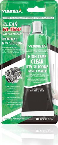 Grey Gasket Maker High Torque Sensor Safe Neutral RTV Silicone Sealant Non-Corrosive Rigid Torque & Vibration Resistant Applications Ideal for Import & Newer Vehicles 3.7OZ in Saudi Arabia