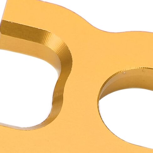 RC Motor Mount, Aluminum Alloy Center Diff Mount, RC Engine Mount for Arrma Kraton 6S BL X V4 1/7 Mojave (Gold) in Saudi Arabia
