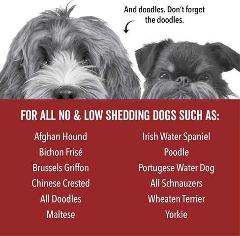Pride and Groom DogDays Deshedding Dog Shampoo | Fast-Acting Coat Softener & Shedding Control | All-Natural Dog Wash with Essential Oils | Reduces Excess Fur & Dander for Curly & Wavy Coats – 16 oz in Kuwait